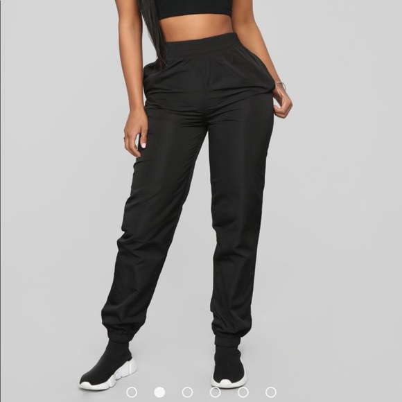 Fashion Nova Pants - Fashion Nova Lianna Windbreaker Lounge Jogger